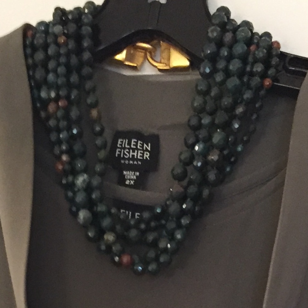Carol Lee Multi-String Necklace - Picture 3 of 3